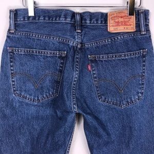 Levi's 505 Denim Jeans Straight Fit Sz 32